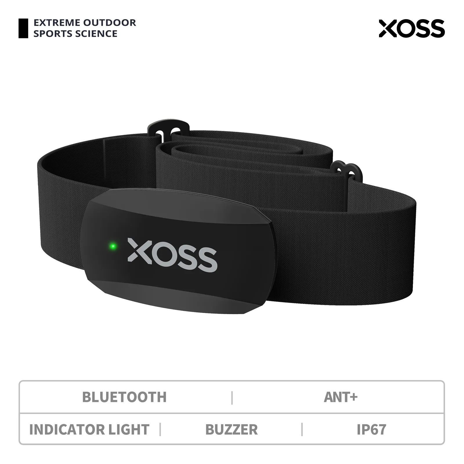 Heart Rate Strap Chest - XOSS X2 المشي لمسافات طويلة وركوب