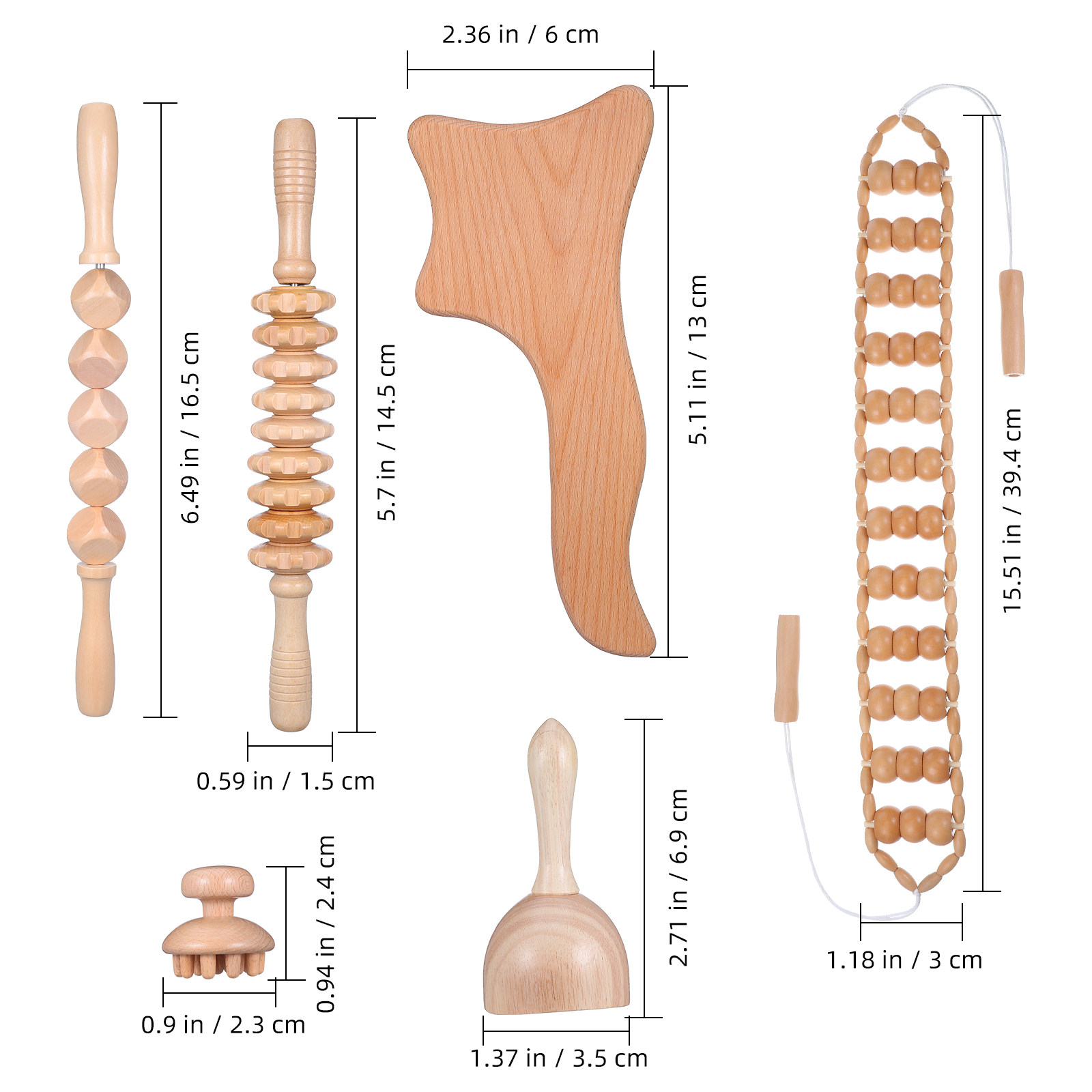 مجموعة أدوات تدليك من 6 قطع، ط - مراجعة Muscle Roller Stick وسعره