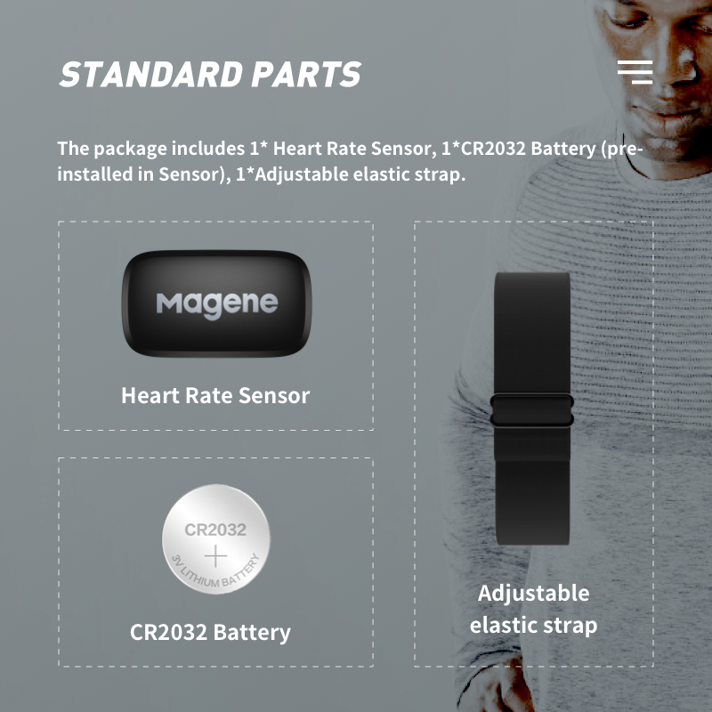 Magene H64 مراقب معدل ضربات ال - مراجعة Heart Rate Strap Chest وسعره