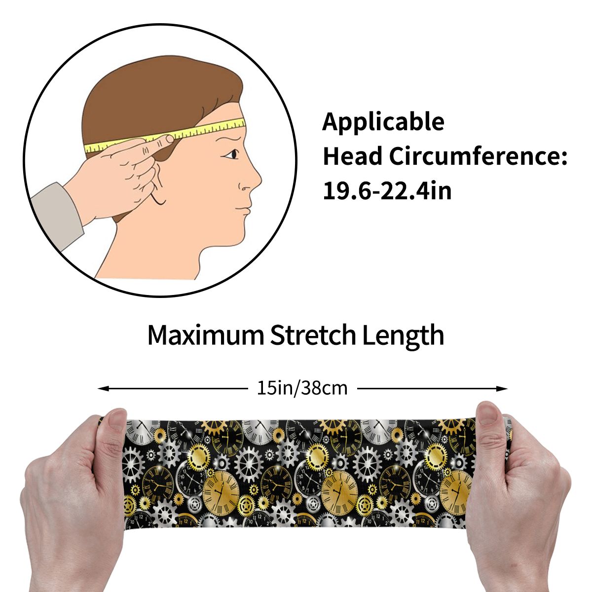 عصابة رأس رياضية محمولة، عصابة - مراجعة Running Gear Headband وسعره