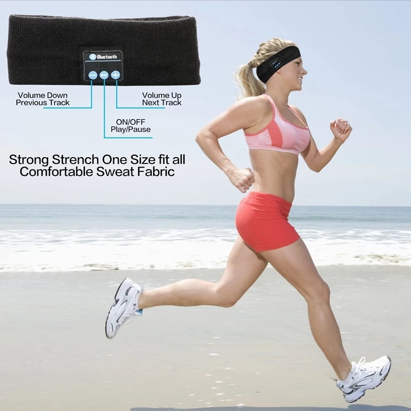 سماعة لاسلكية تعمل بالبلوتوث س - مراجعة Running Gear Headband وسعره