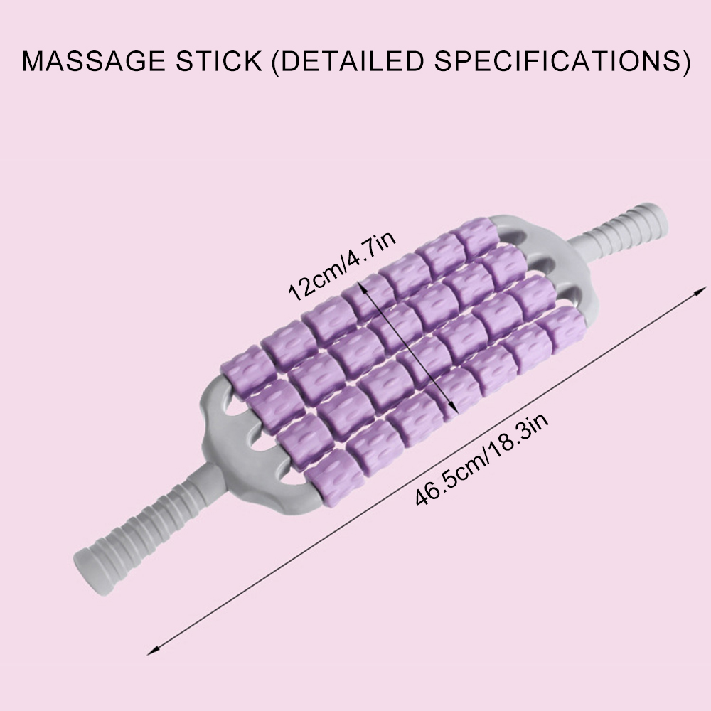 عصا تدليك العضلات بتصميم نقاط  - مراجعة Muscle Roller Stick وسعره