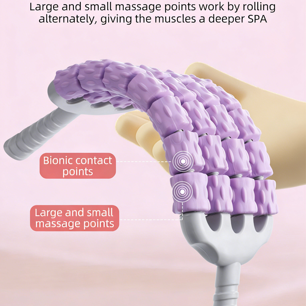 عصا تدليك العضلات بتصميم نقاط  - مراجعة Muscle Roller Stick وسعره
