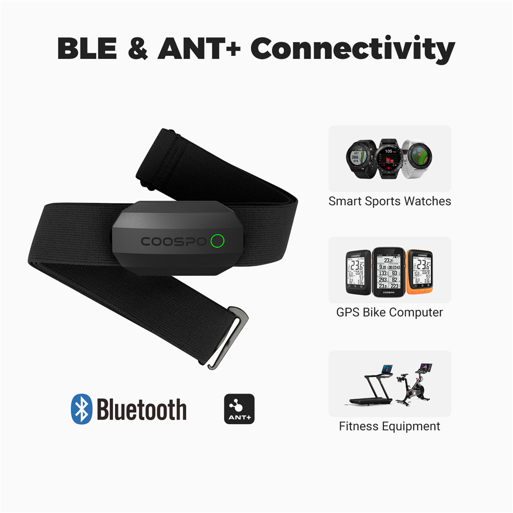 COOSPO H808S مستشعر معدل ضربات - مراجعة Heart Rate Strap Chest وسعره