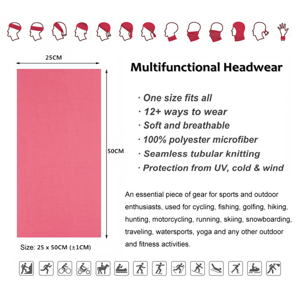 الوردي سلس في الهواء الطلق بان - مراجعة Running Gear Headband وسعره