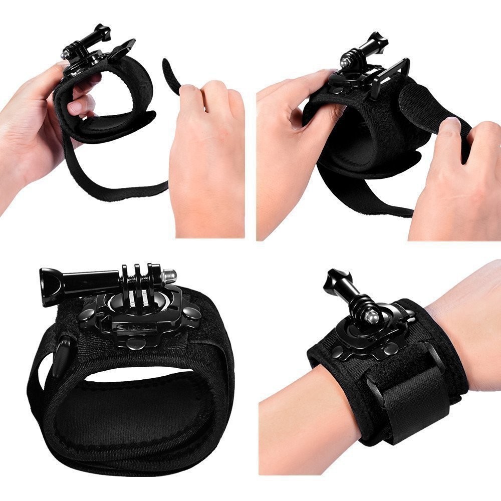 حزمة ملحقات كاميرا رياضية متعد - مراجعة Running Gear Headband وسعره
