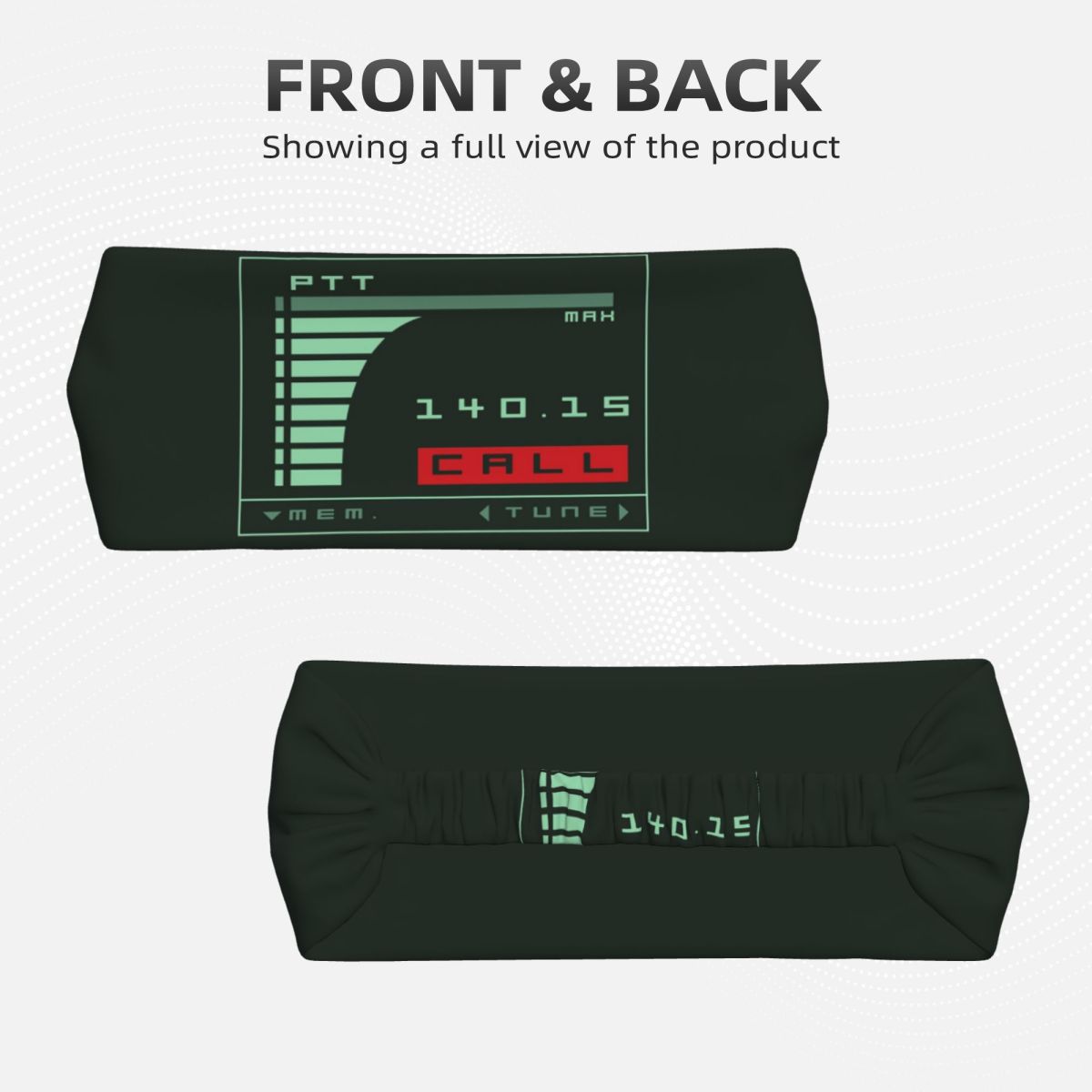 شاشة ميتال جير الصلبة الترميز  - مراجعة Running Gear Headband وسعره