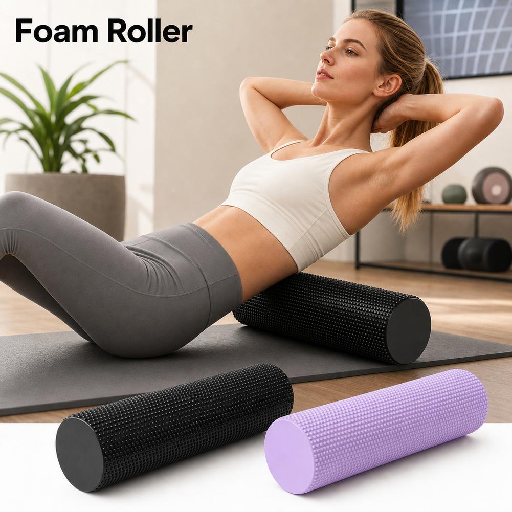 بكرة رغوية لليوجا من مادة EVA  - مراجعة Muscle Roller Stick وسعره