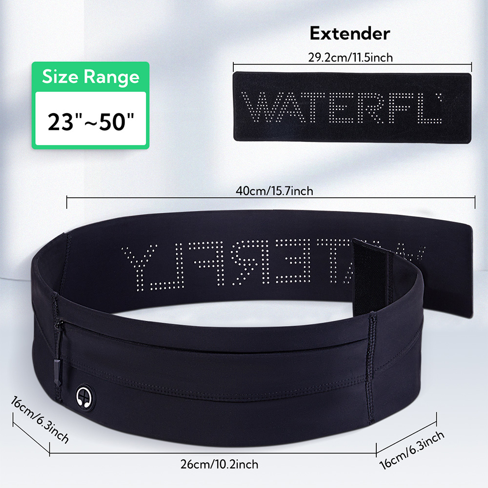 WATERFLY حزام الجري حزمة مراوح - مراجعة Running Gear For وسعره